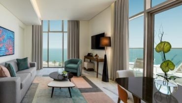 One Bedroom Suite with Kitchen, Balcony, Sofa Bed & Arabian Sea View