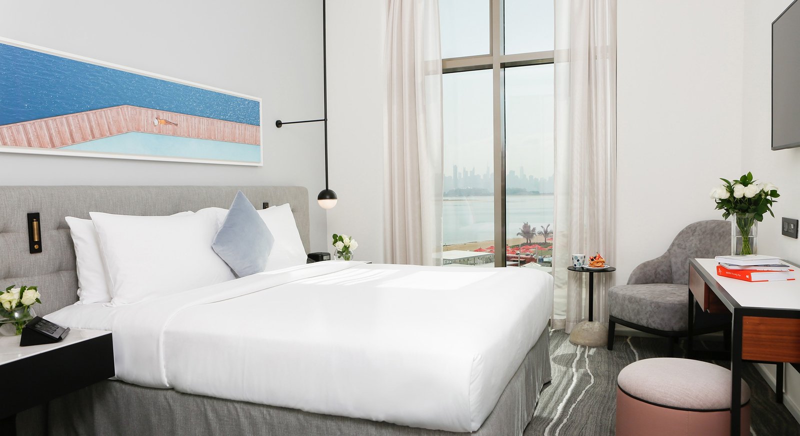 Deluxe King Palm Sea View with Kitchenette